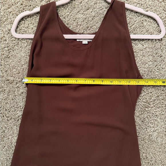 Loft Outlet | Brown Sleeveless Top | Size XS - Picture 5 of 6